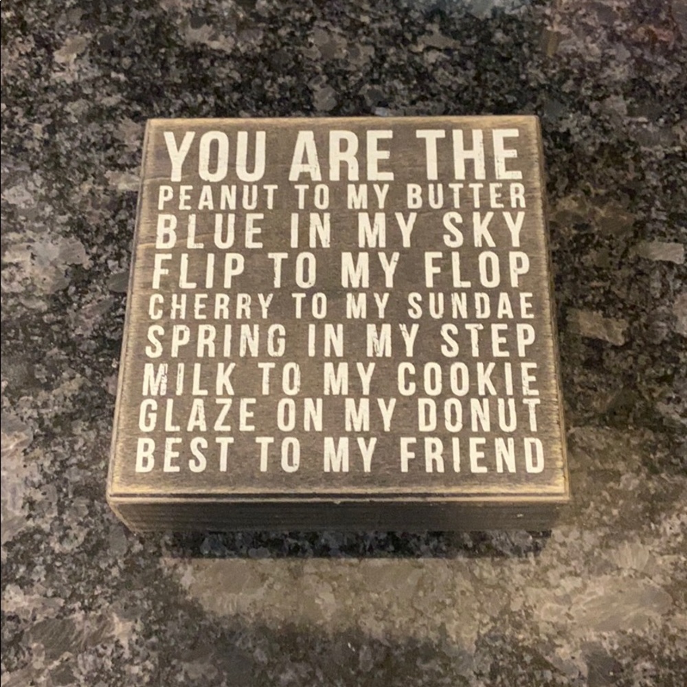 Best Friend Sign
